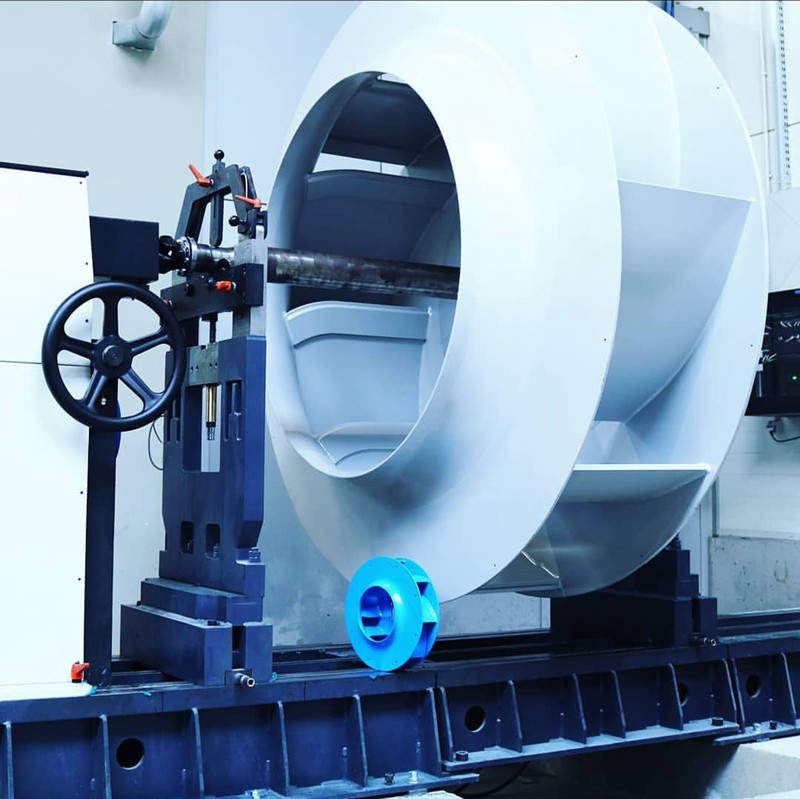 離心風機的葉輪究竟有多復雜，它們的區別在哪